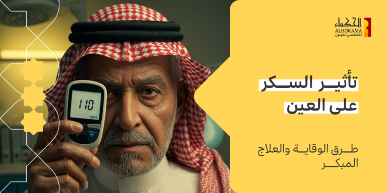 تأثير السكر على العين