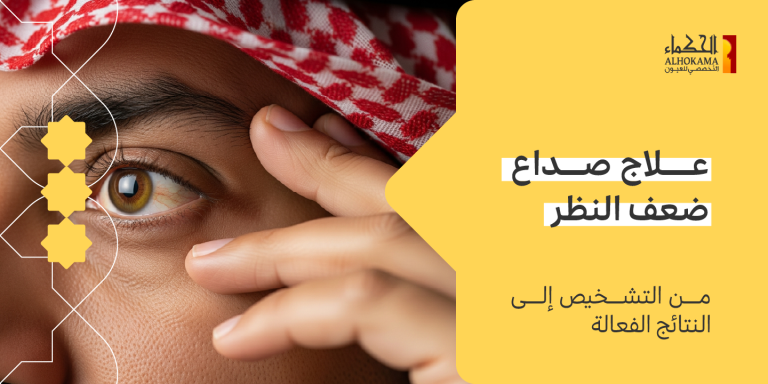 علاج صداع ضعف النظر